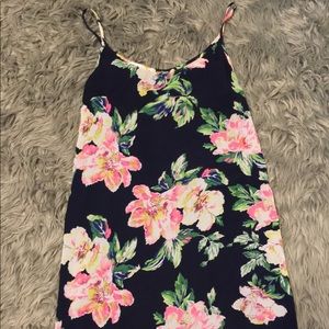 Floral mini dress